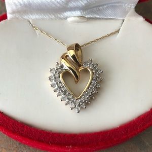 Diamond Heart Necklace